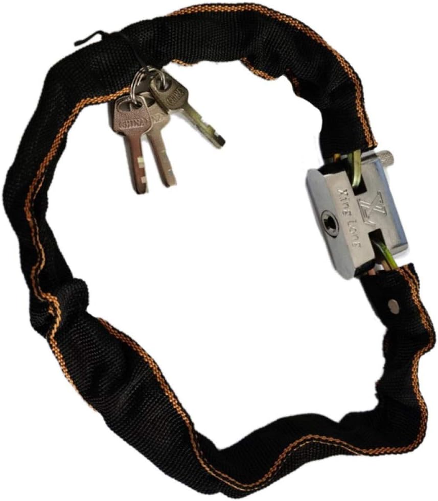 Chain Lock,Cycling Lock Padlock, Bike Lock,Bicycle Motorcycle Chain Lock, High Security Bicycle Lock,Anti-Theft Bike Chain Lock Bicycle Lock