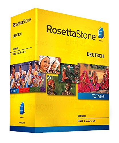 Rosetta Stone German Level 1-5 Set cover