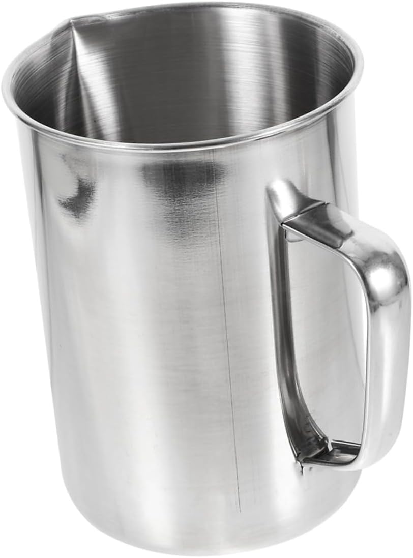 Stainless Steel Measuring Cup with Scale Multi Function Measuring Tool for Accurate Liquid and Dry Measurements for Kitchen and Laboratory Use