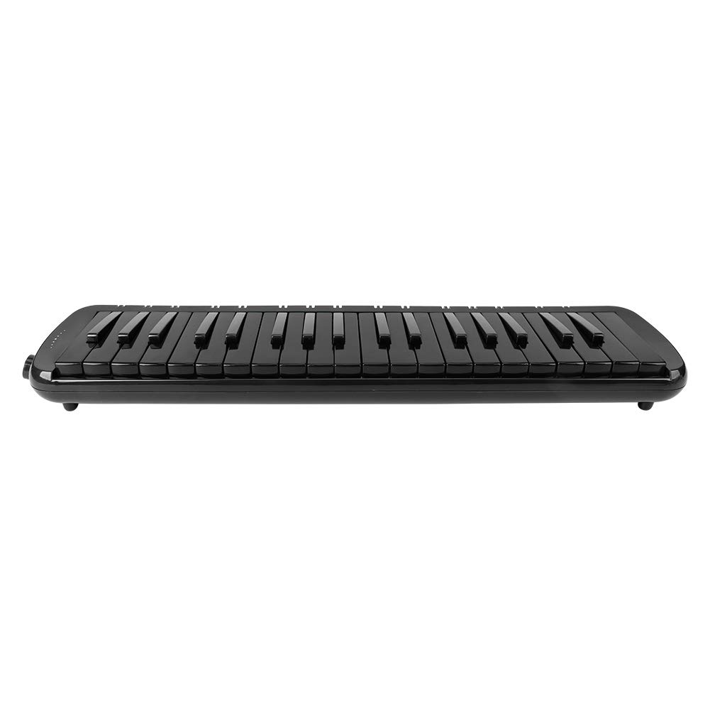 Melodica 37 Teclas, Instrumento Musical de Viento con Bolsa de Transporte Adecuada para la Pr¨¢ctica de Principiantes(Negro)