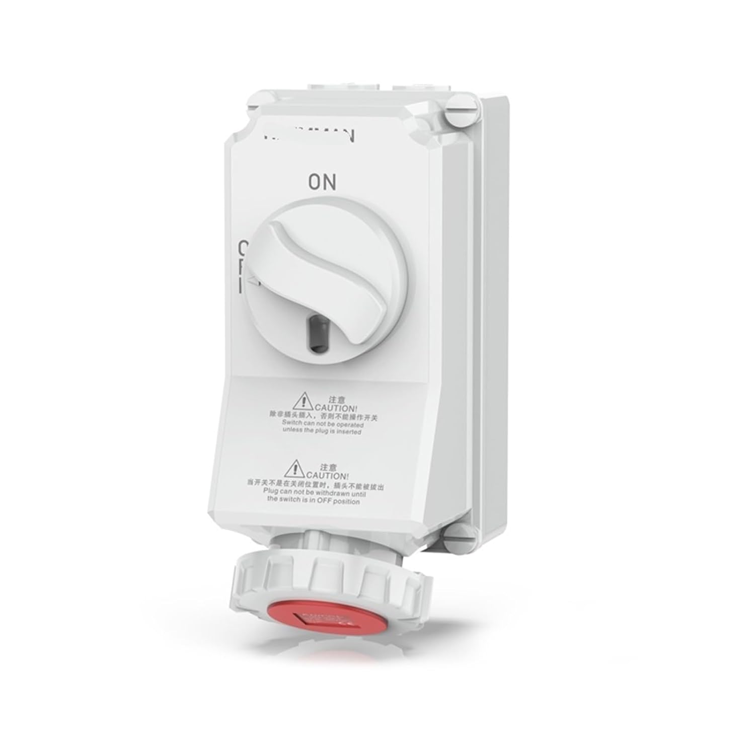 Mechanical Interlock A Mounted Switch with Socket 16-63A IP67/44(IP67 5P 16A)