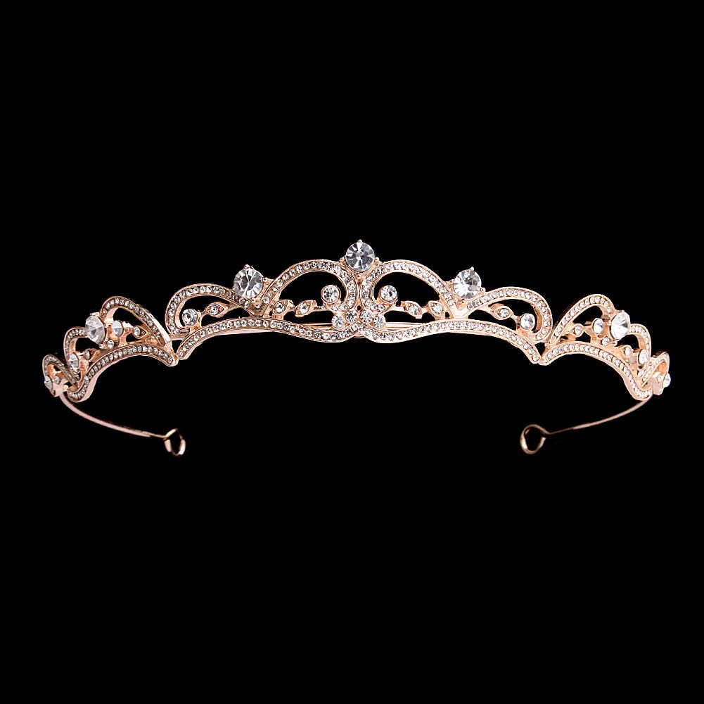 Rhinestone Crown Crystal Bridal Tiara Princess Crown Birthday Tiaras and Crowns for Women and Girls
