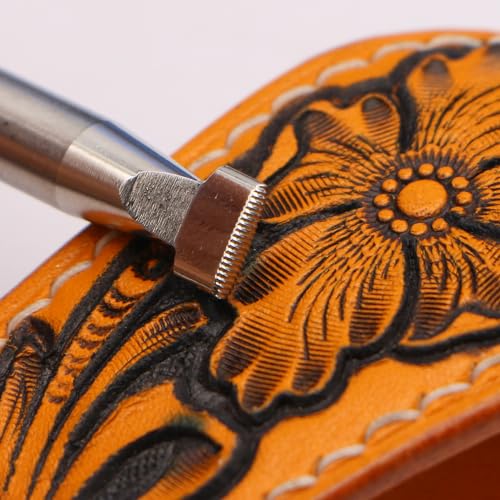 Generic Leather Stamp Tool Stamps Stamping Leather Carving Leather Working Tools :Thumbprints (P017-2)