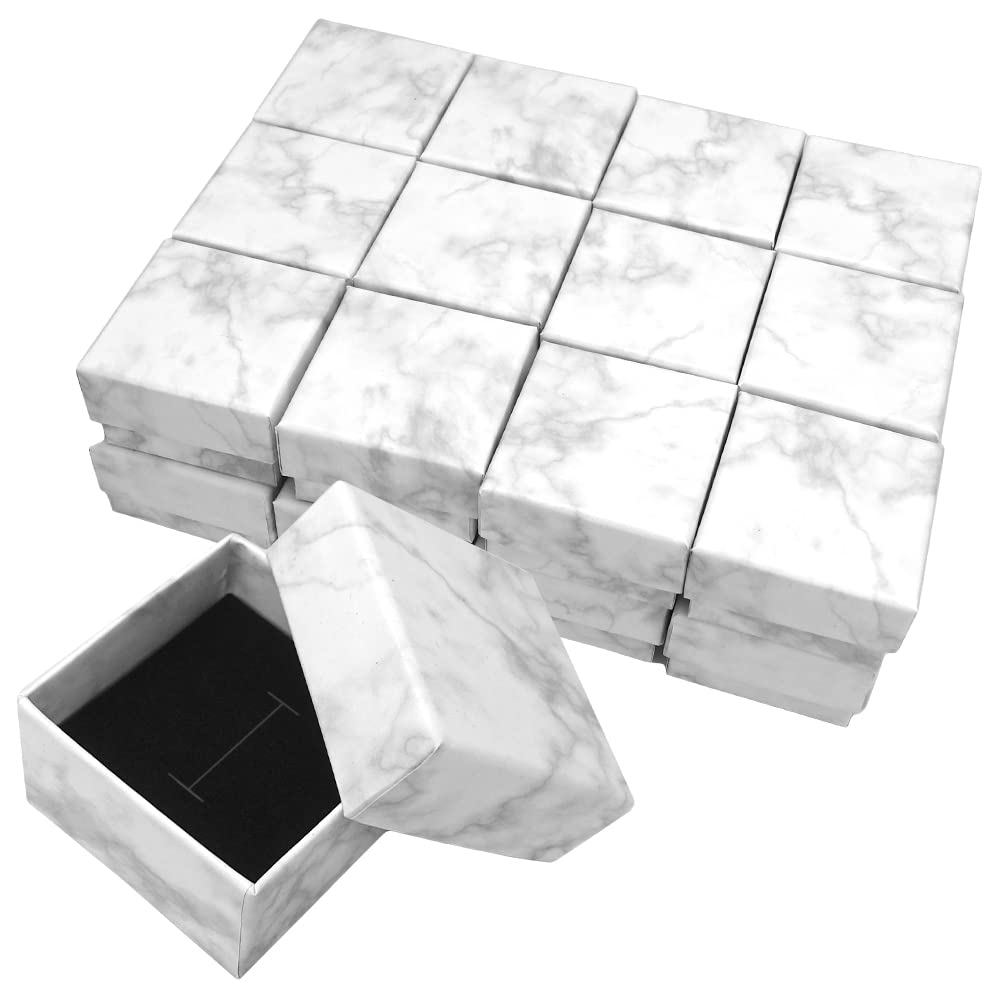 Amazon | 大理石柄 ギフトボックス 小箱 アクセサリー ラッピング