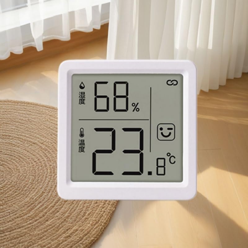Wall Mounted Indoor Household Precision Clock Temperature Meter