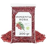Pimienta Rosa 200g - Pimienta Rosa Grano - Pimienta Rosa Especia - Pimienta Rosa a Granel (200 gr, Pimienta Rosa)