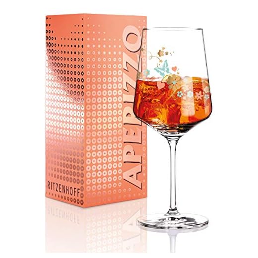 RITZENHOFF Aperizzo Aperitifglas från Kathrin Stockebrand, av kristallglas, 600 ml, med ädelt guldinnehåll