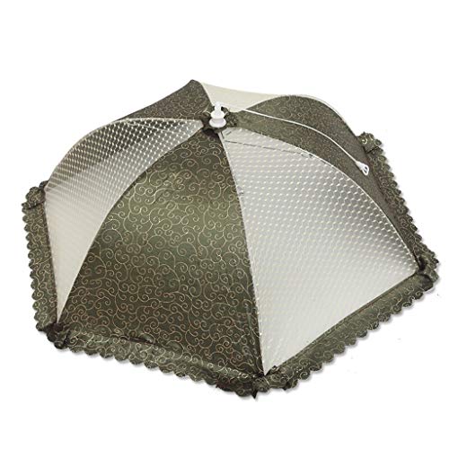 Food Cover Suitable For Home Dining Table, Large Food Tent, Foldable Picnic Food Cover Net-perfect Indoor And Outdoor Food Cover Protection, 4 Colors Optional (Color : Green)