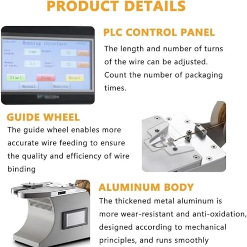 Cravatta elettrica da 600 W per sigillare sacchetti, include fascette da 50-100 mm per pane, caramelle, frutta, popcorn e fiori