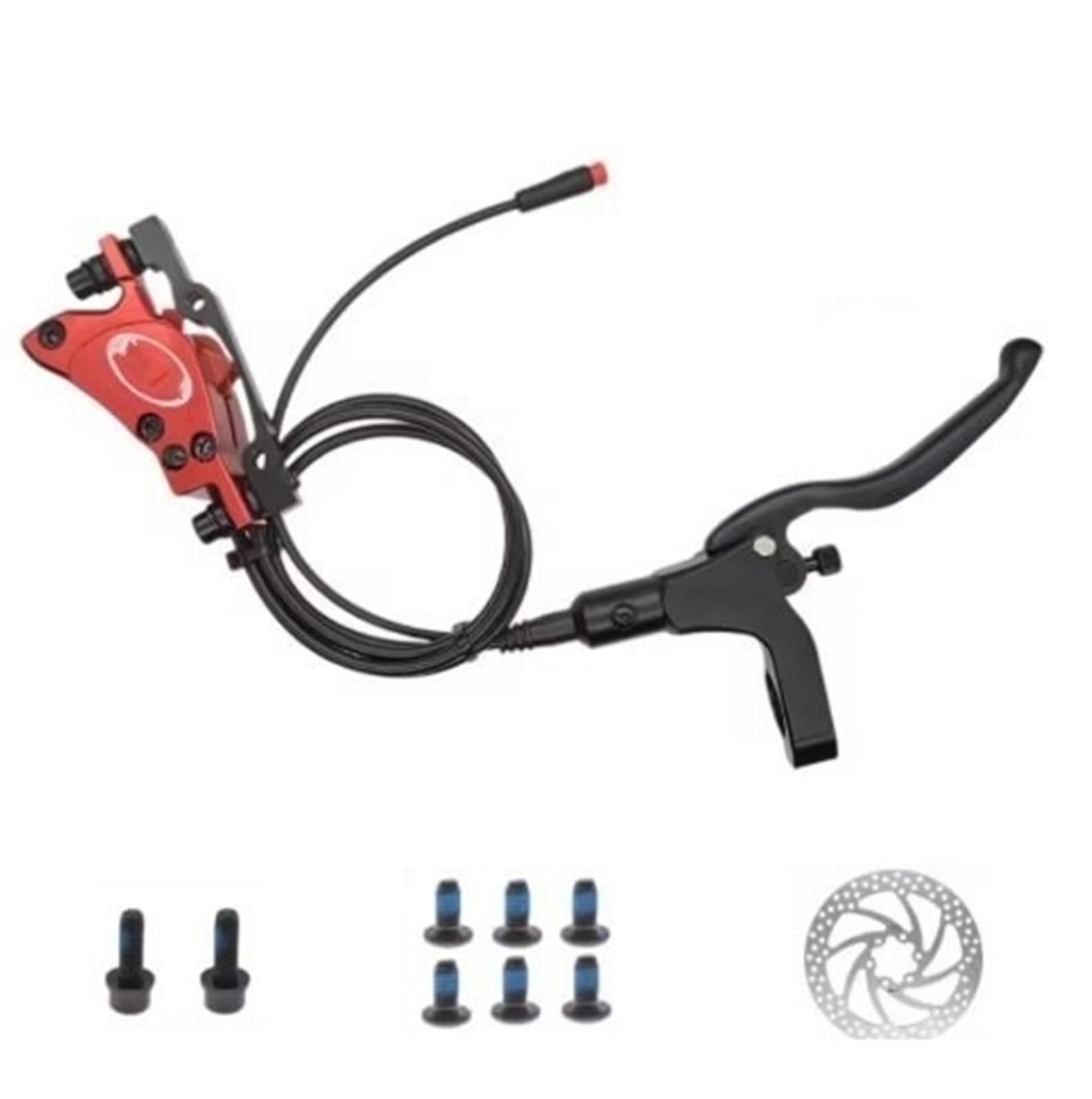 Set di Freni a Disco Idraulici MTB per Bici da 12 Pollici e 14 Pollici Set di comandi per Il Controllo della Potenza dello Scooter per Bici in Lega