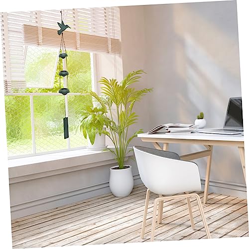 Cloche à vent japonaise Hemobllo lot de 2 suspensions jardin
