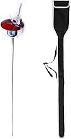 LEONARK Electric Fencing Sword Epee Foil Saber - National Grade Stainless Steel Blade, Guard Grip & Free Durable Bag