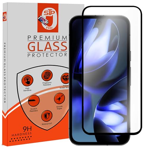 Image of Premium HD+ Tempered Glass Screen Protector Guard Compatible For Google Pixel 9A 5G (6.3 Inch, Pack of 1) | Edge to Edge Coverage With Easy to installation kit for Smartphone