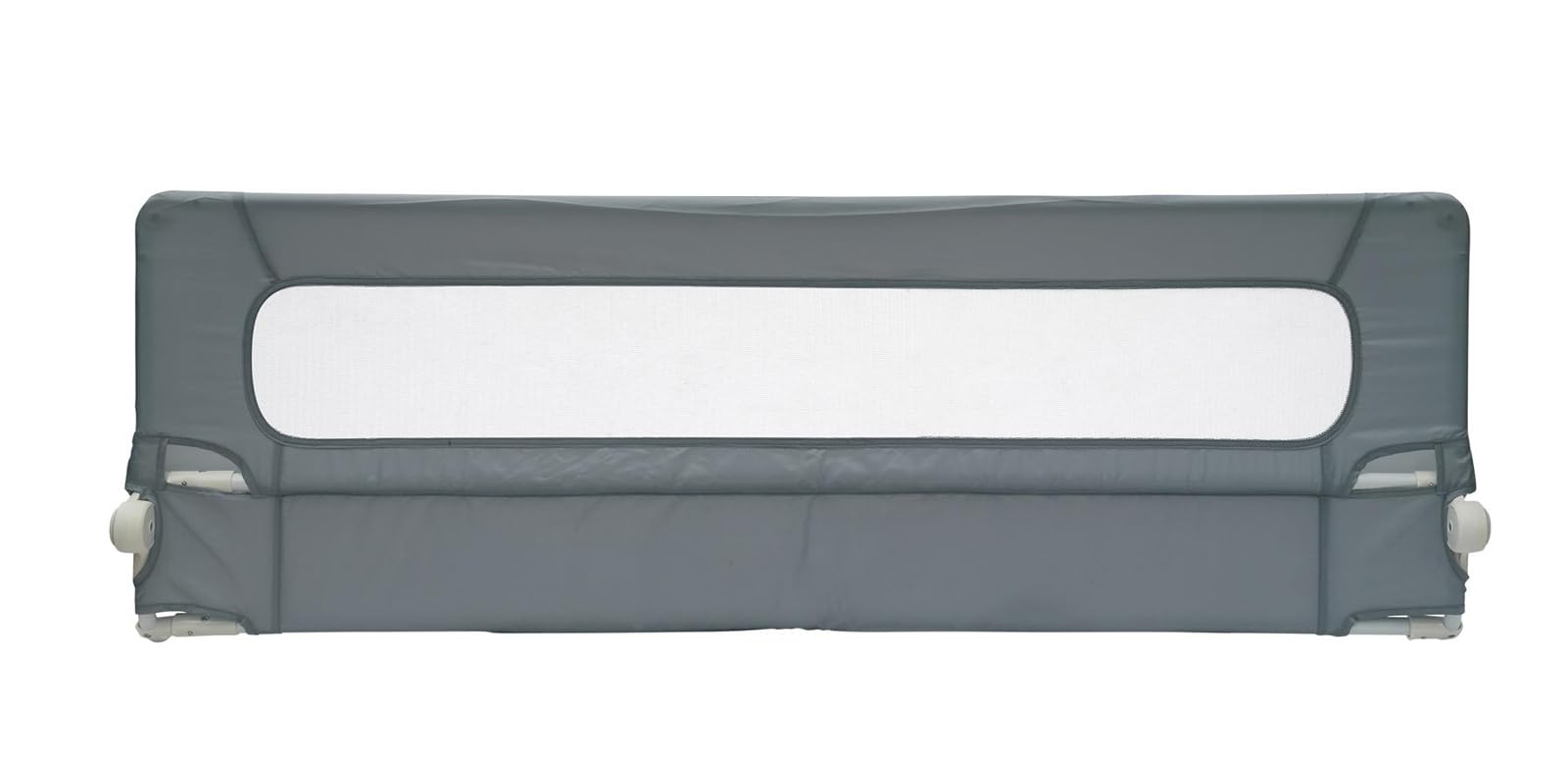 Safetots Extra Wide Bed Rail, Grey 140cm Wide x 50cm Tall, Toddler Bed Guard For Safety, Secure Child Bed Rail