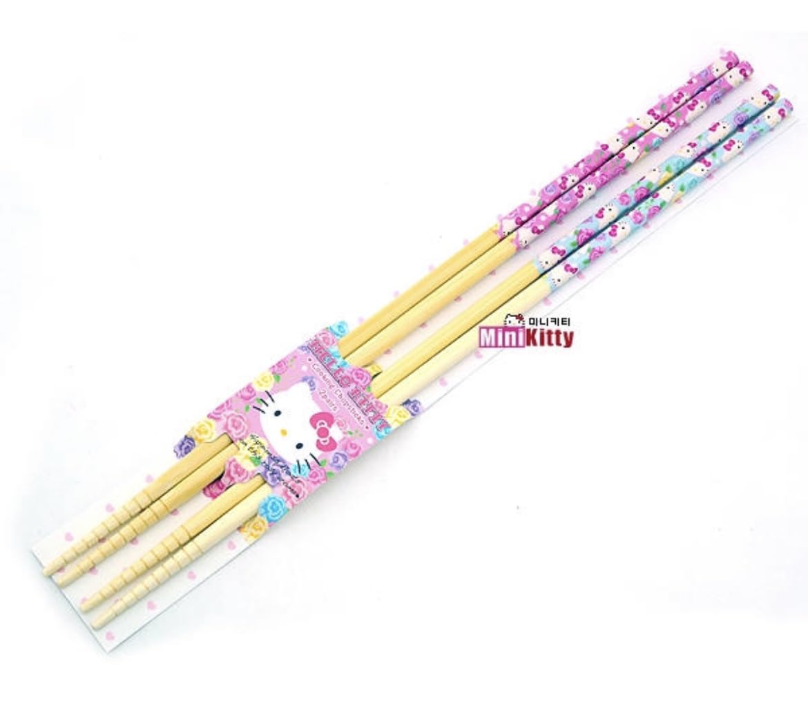 HELLOKITTY Extra Long Cooking Chopsticks Set of 2 - For Deep Frying Dishes