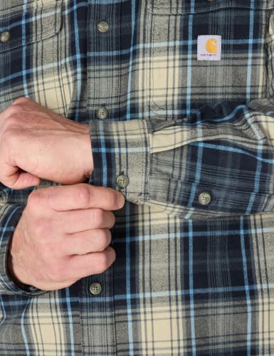 Image of Carhartt Men's Hubbard Loose Ls Plaid Shirt