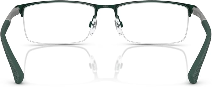 Emporio Armani Mens EA1041 Rectangular Prescription Eyewear Frames