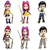 6pcs K-pop Demon Dolls for Kids Hunters Made to Move Girl Group Doll for Enthusiasts and Fans Figure Character Collection