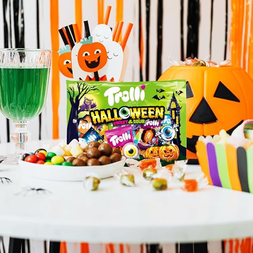 Trolli Halloween confezione sfusa 360g, mix di