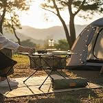 Ultralight Camping Table, Foldable Backpacking Table with Mesh - Image 2
