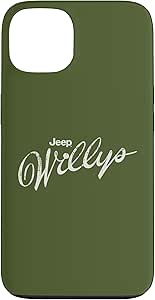 Jeep Willys Script Logo Case for iPhone 13