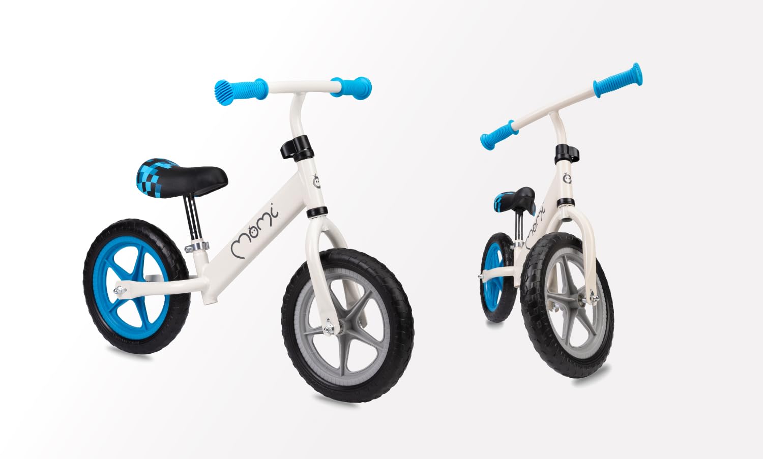 MLYAYE 16/18 20 inch loopfiets met remmen/voetsteun, grote kinderen/volwassenen/jongens/meisjes cadeau, verstelbaar stuur/zadel zonder pedaal peuterloopfiets, ondersteunt 100kg (blauw, 20 inch