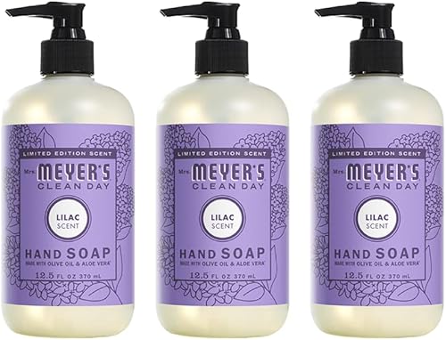 Miniatura 449 de Mrs. MEYER'S Variedad de jabón líquido para manos, 1 repuesto de bayas de ciruela, 1 jabón de manos de ciruela y bayas, 2
