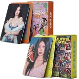 JUNYOHOA Set de 110 tarjetas KATSEYE, Set de tarjetas del álbum de la novela de merchandising de Katseye, tarjeta fotográfica de doble cara del grupo de chicas de moda, Regalo para fans de chicas
