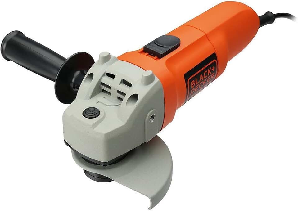 BLACK+DECKER 710 Watt Angle Grinder, 115 mm Size