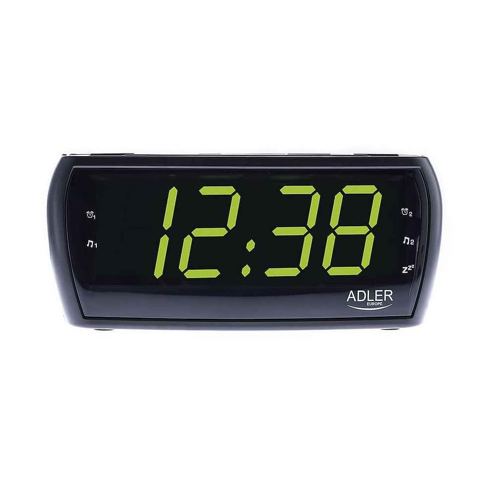 Radiowecker Uhrenradio Uhr Wecker AM/FM Radio Helligkeitsregler mit extra großem Display