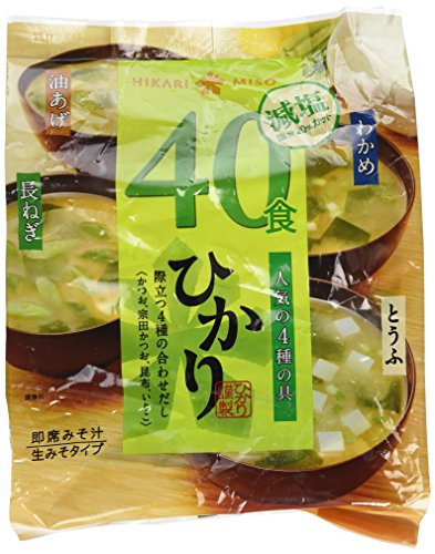 Hikari Miso _freeze-dried Miso Soup_4types 40 Sets