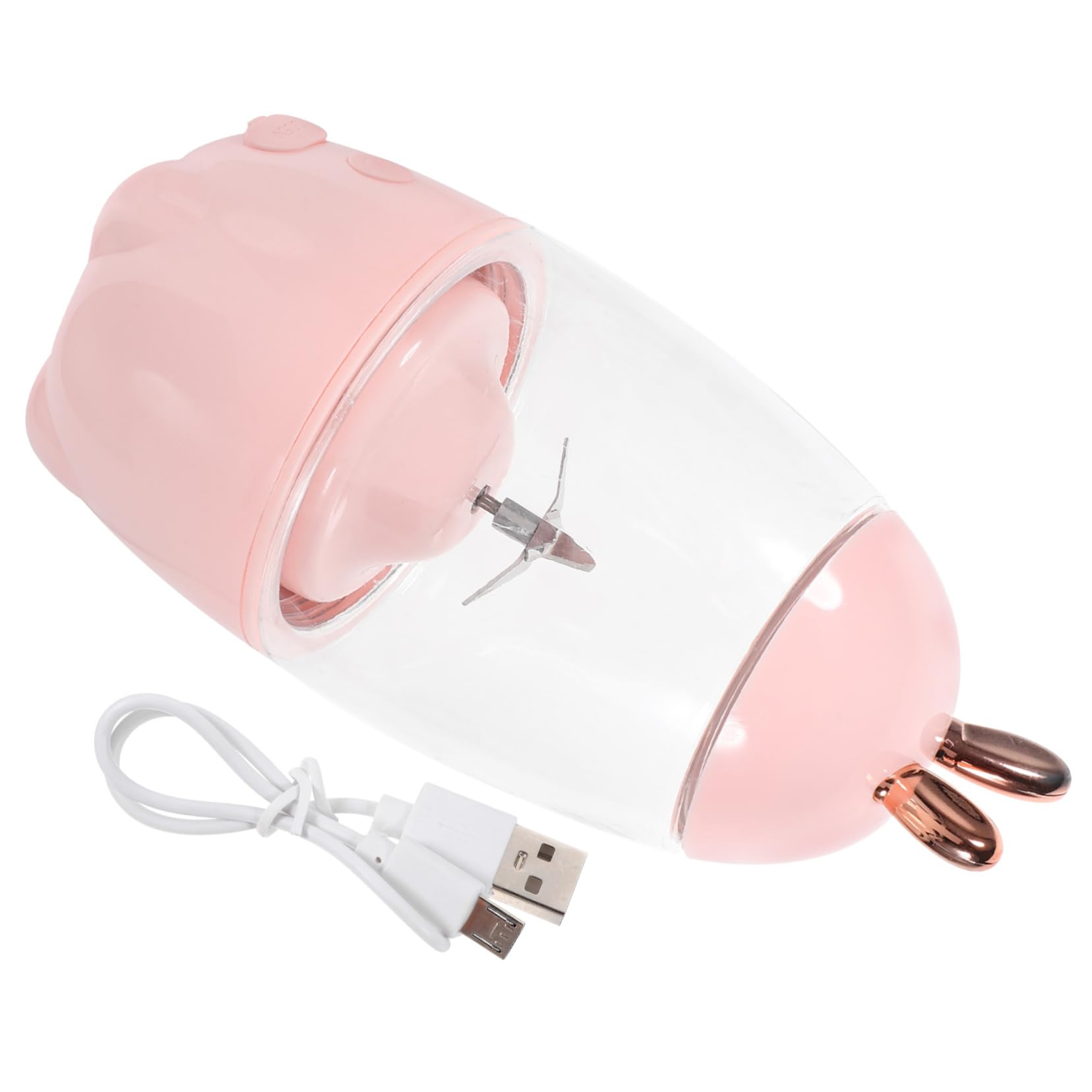 Mikinona Fruits Juice Maker Mini Juicer Electric Handheld Portable Abs Material Easy to Diy Fruit Juices