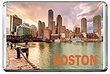 GIFTSCITY E160 Boston Fridge Magnet USA Travel Photo Refrigerator Magnet