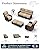 HILLGA Luxury High Back Outdoor Patio Furniture Set, 6-inch Thick Cushion Swivel Rocking Patio Chairs and 3-Seat Sofa, 6 PCS Wicker Conversation Set for Yard in Beige(Version 2.0)