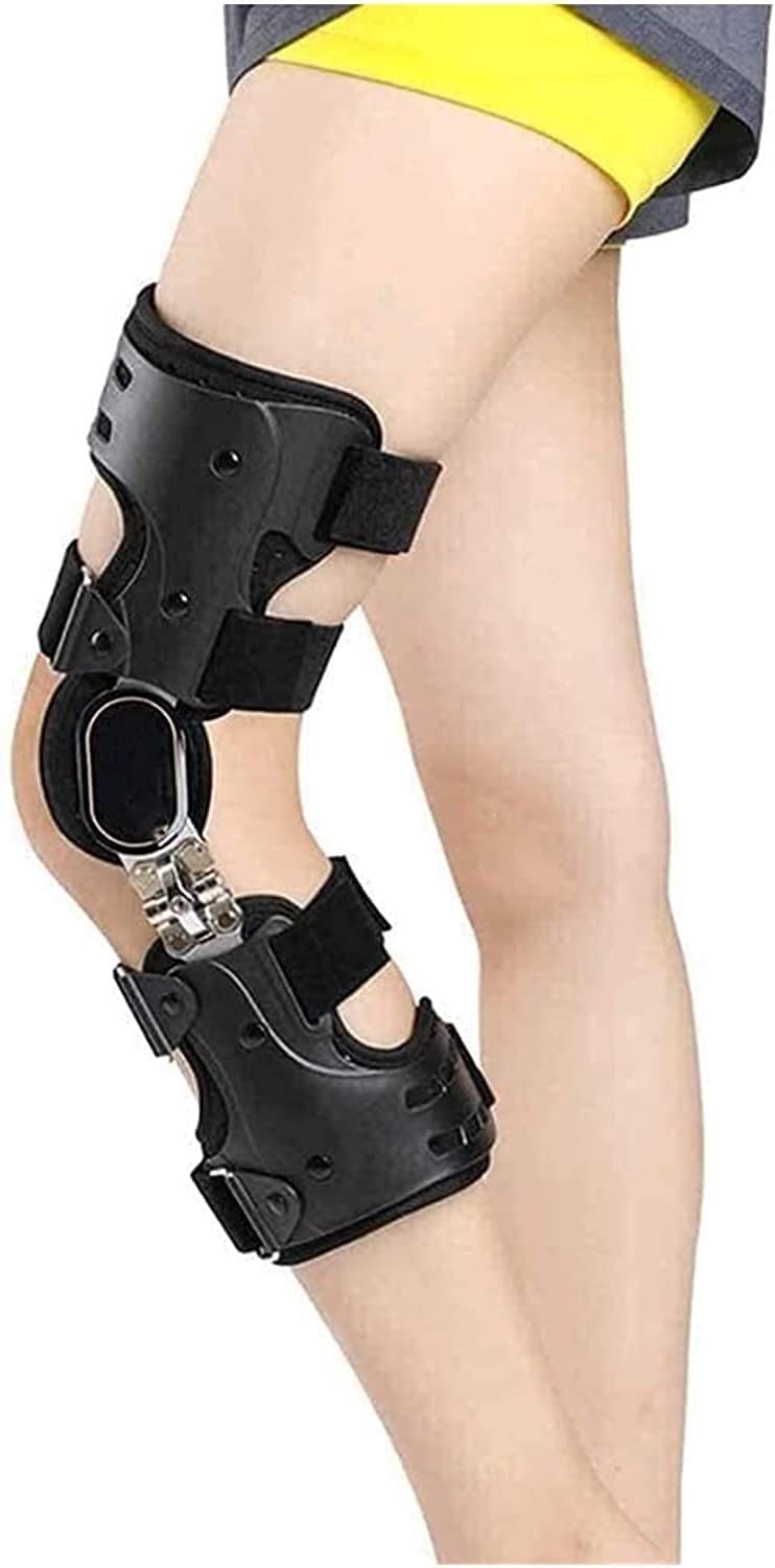 rodillera artritis mujer menisco y ligamento Afiratorio de rodilla ROM ajustable, férula de ortesis de rodilla estabilizador de piernas for ACL, PCL, MCL o LCL Buardador ortopédico transpirable y livi