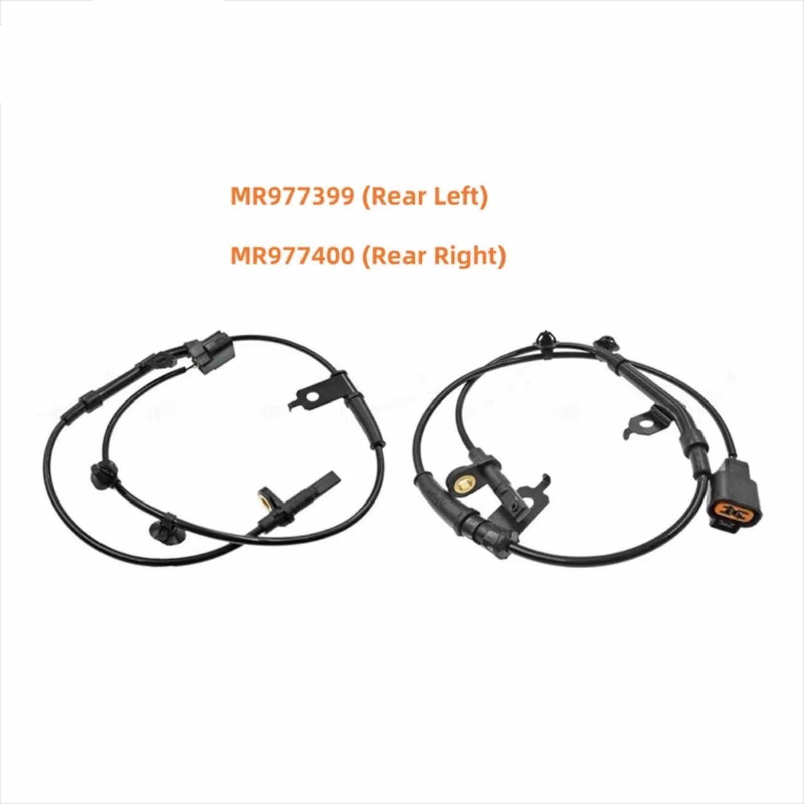 Drehzahlgeber Kompatibel Mit Mitsubishi Für Grandis 2004 2005 2006 2007 2008 2009 2010 1 Satz Hinten Links Rechts MR977399 MR977400 ABS-Raddrehzahlsensor
