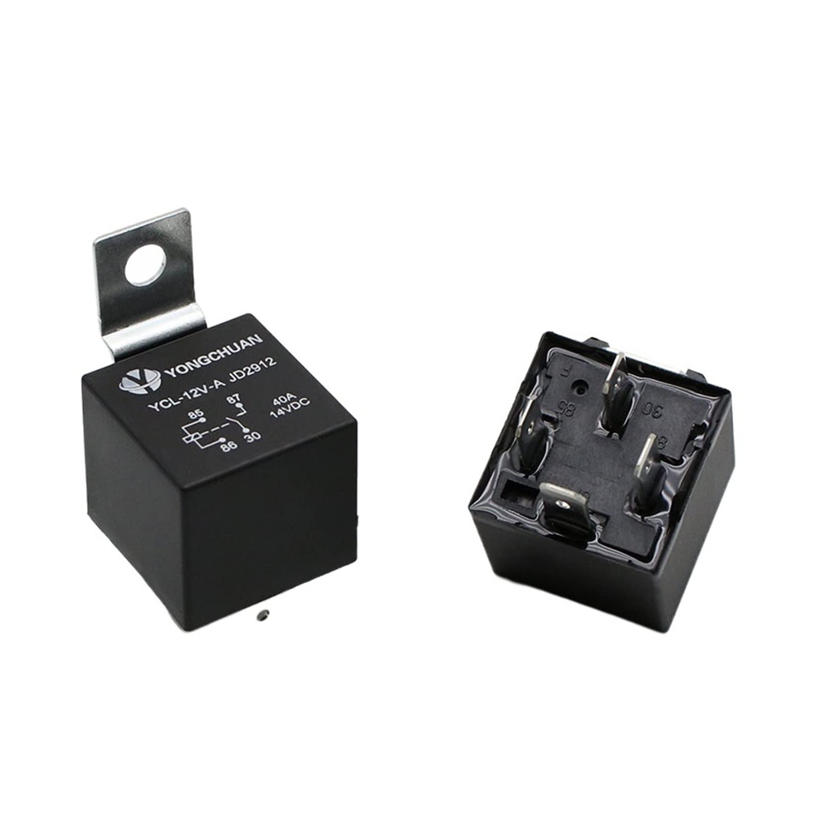 Relais de voiture étanche 12V 24V 4 5 broches 40A pour relais automobiles