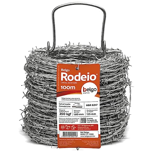 Arame Farpado Rodeio 100 m Belgo