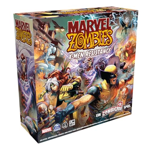 Image of CMON, Marvel Zombies: X-Men Resistance - A Zombicide Game, Connoisseur Game, Dungeon Crawler, 1-6 Players, from 14+ Years, 60 Minutes, German, Multicoloured, Colourful