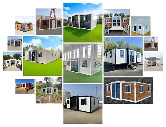 Prefab Tiny Home for Sale,20ft Tiny House to Live in for Adults with 2 Bedrooms Full Bathroom Kitchen,Prefabricated Expandable Container House Foldable Mobile House to Live - Image 8