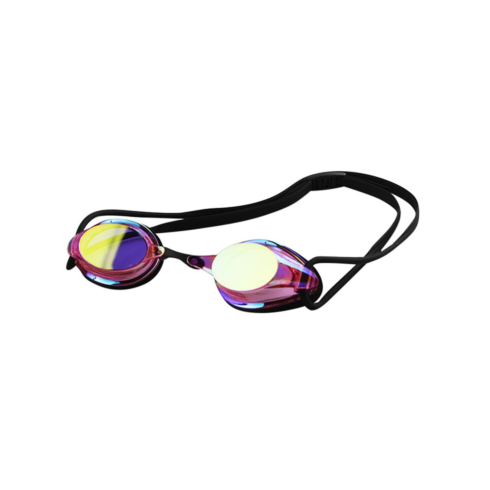 JINGYAN Okulary pływackie Men And Women Frame Swimming Goggles Adult Anti-Fog Waterproof Racing High-End Mirror