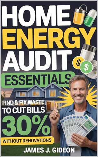 Home Energy Audit Essentials: Find and Fix Waste to Cut Bills 30% Without Renovations (The Sustainable Home Energy Series Book 1)