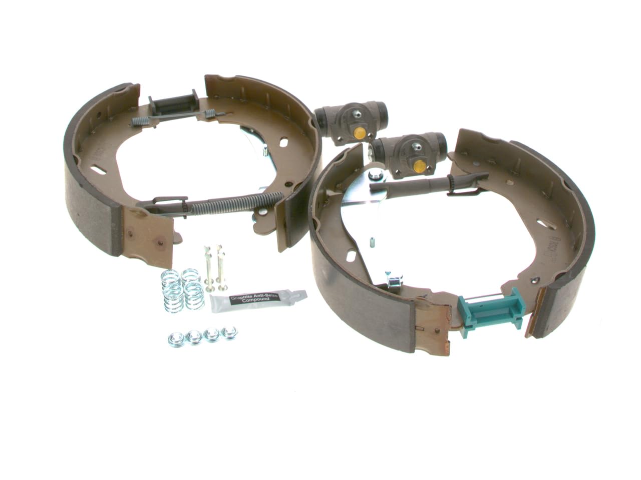 Bosch KS194 Kit Super Pro Kit de freno trasero de tambor 1 juego completo premontado
