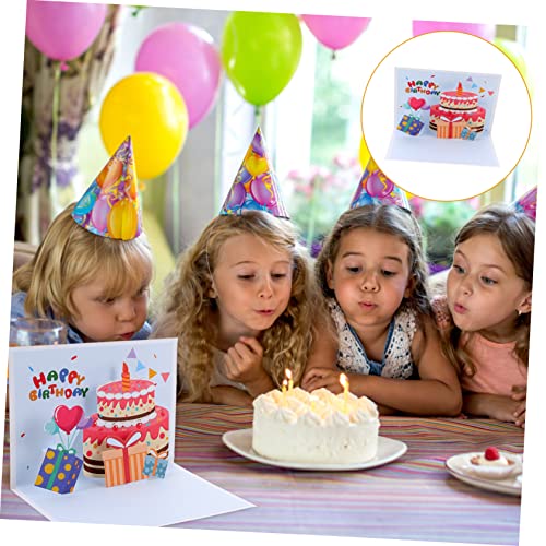 EXCEART 8 Peças cartão de aniversário bênção cartão de saudação de aniversário presentes o presente