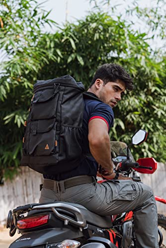 Image of Hero MotoCorp Men's Travel Bag | For Travel, Outdoor and Adventures- Black