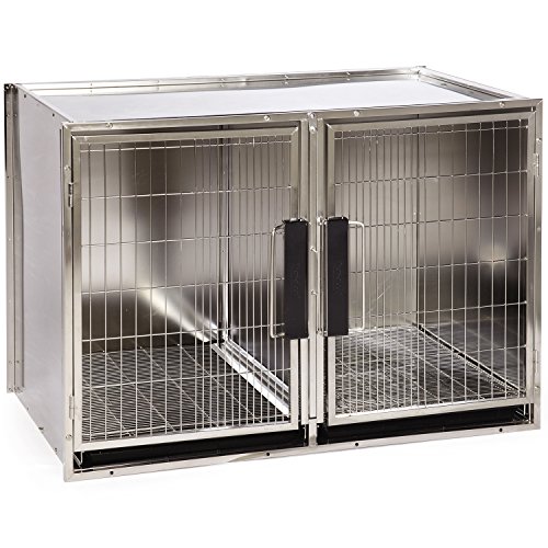 Proselect Stainless Steel Modular Kennel, Large #TOP1