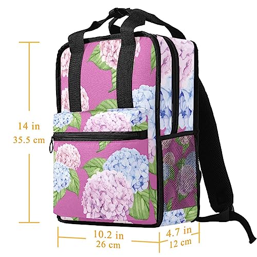 Sac à dos garçon multicolore violet rose à bretelles réglables