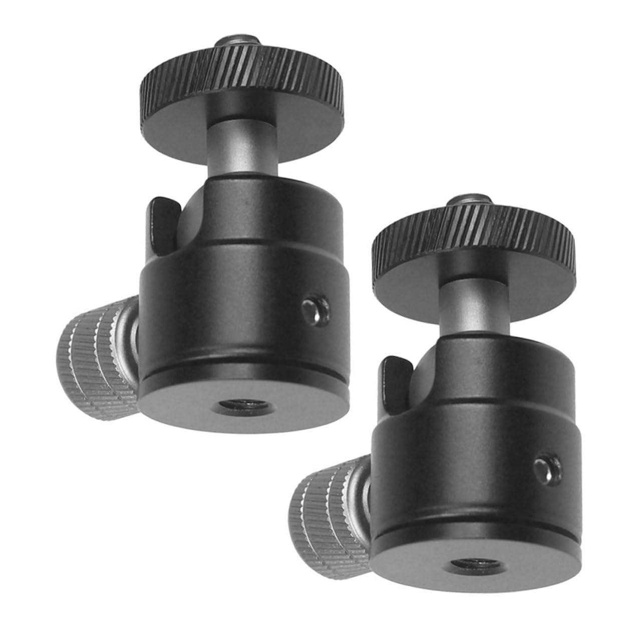 LALAFINA 2Pcs Alloy Ball Head Tripod Adapter Screw for Rotation Camera Tripod Attachment Lightweight and Durable Mount for Photography and Projectors