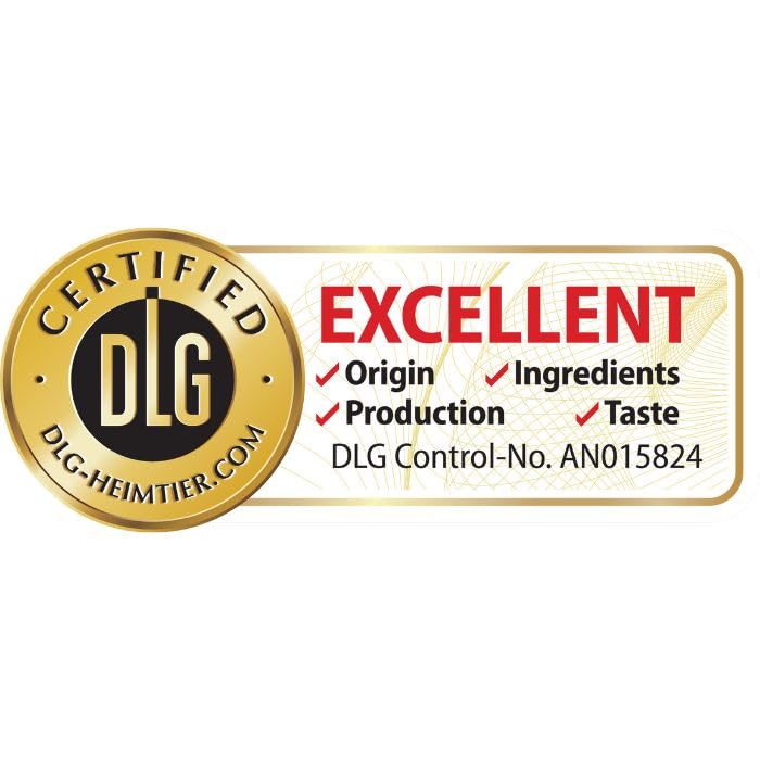 JOSERA Large Breed Huhn & Reis (1 x 12,5 kg) | Premium Trockenfutter für ausgewachsene Hunde großer Rassen | mit Lachsöl | weizenfrei | wertvolle Fettsäuren | XL-Kroketten gegen Schlingen | 1er Pack