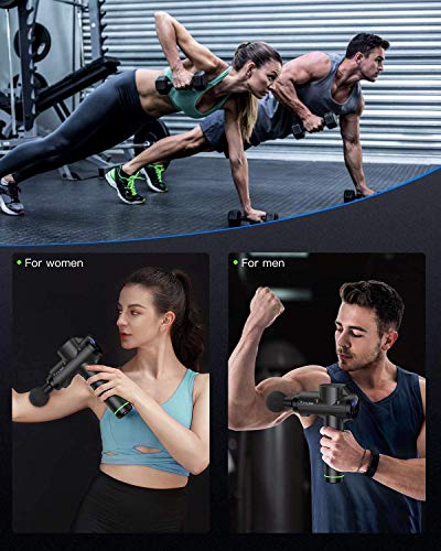 Massage Gun Deep Tissue Massager - Muscle Massage Gun with 30 Speed Levels Percussion Massage Gun for Athletes Percussion Massager Gun Deep Tissue Massage Gun Muscle Gun
